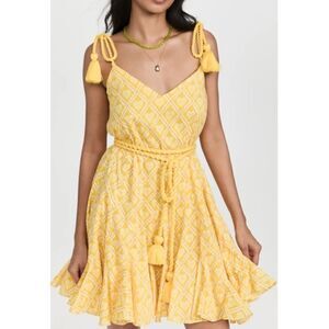 Rhode Casey Dress Love Lockdown Yellow